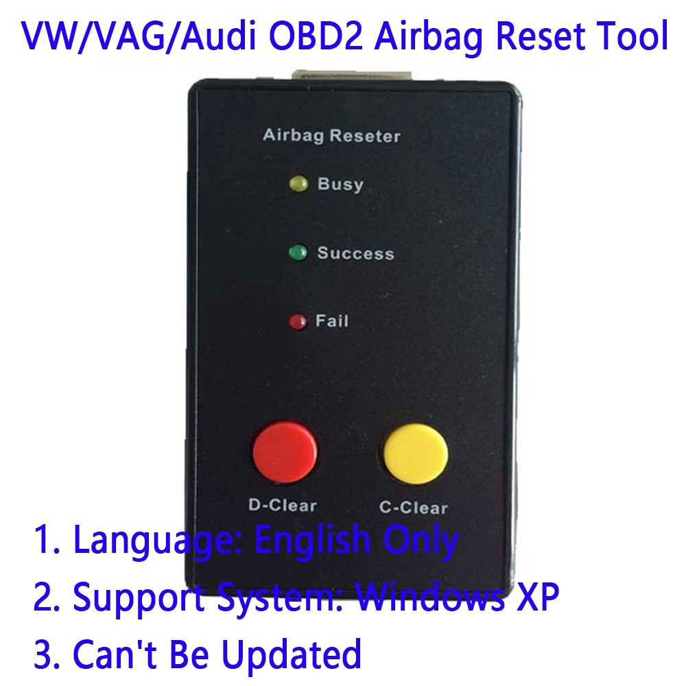 VWVAGAudi OBD2 VAG: Специальный инструмент для сброса подушек безопасности Volkswagen Audi и функция сброса