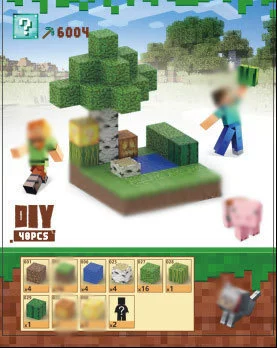 Магнитный маленький конструктор, игрушка, набор