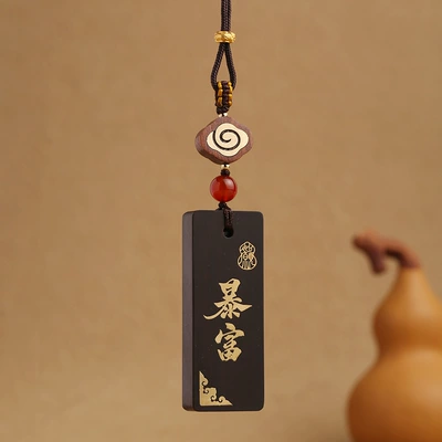pendant on the sign of safe – Car hanging - if-you-wish-you-will-get-rich