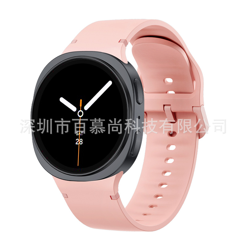 Samsung Galaxy Watch8 公式同色シリコンストラップ Samsung 8 クラシックウォッチストラップに適しています。|undefined