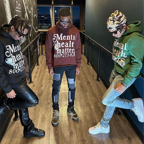 European and American Streetwear Trend Hooded Sweatshirts with Letter Prints for Men and Women