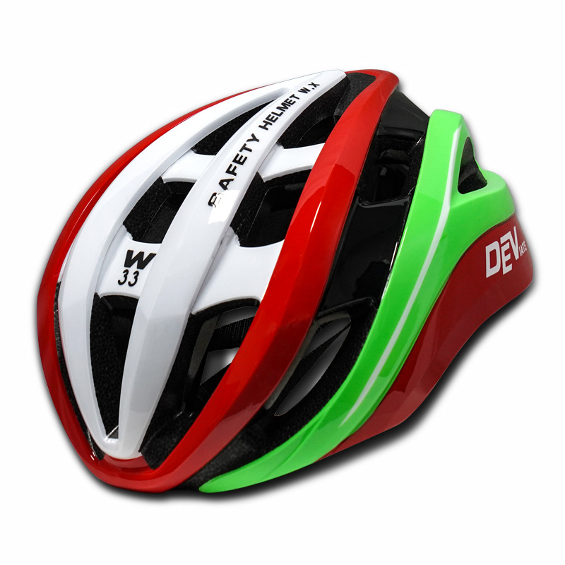 自行車騎行頭盔男女通用山地公路車裝備壹體成型單車夏季騎行頭盔