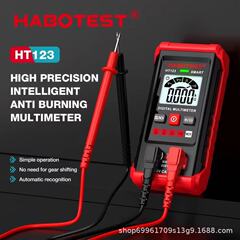 華博HT123全知能デジタルマルチメーターは、ミニ全自動認識クロスボーダーHABOTESTをシフトする必要がありません。