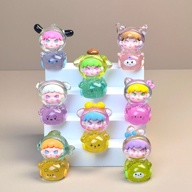 透明な大きな姉妹の車 diy ジュエリー樹脂アクセサリー車の装飾品プレイテーブルキーホルダートレンディな卸売クリエイティブクリーム接着剤|undefined