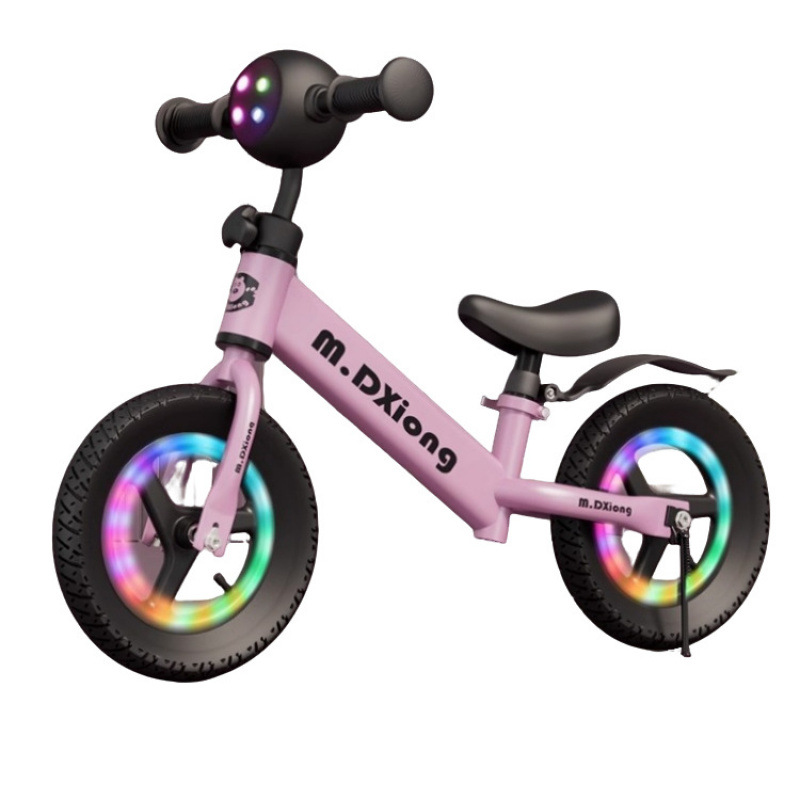 Bicicletas de equilibrio para niños sin pedal 1 - 3 - 6 - 8 años 2 patinetes para bebés niños y niñas patinando fábrica cabello recto