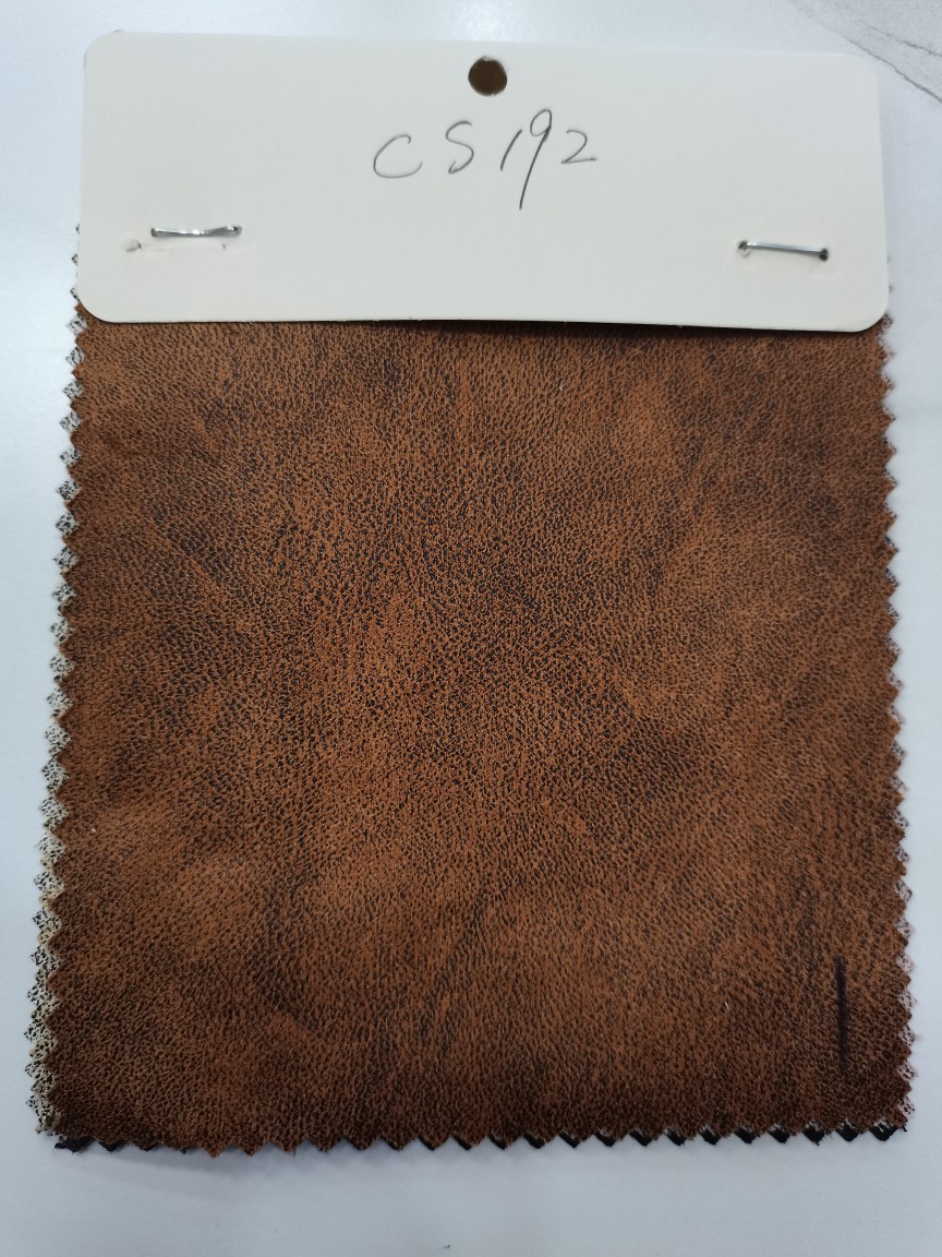 仿兽皮纹布料大象皮纹恐龙皮纹面料麂皮绒布烫金做旧复古仿麂皮绒