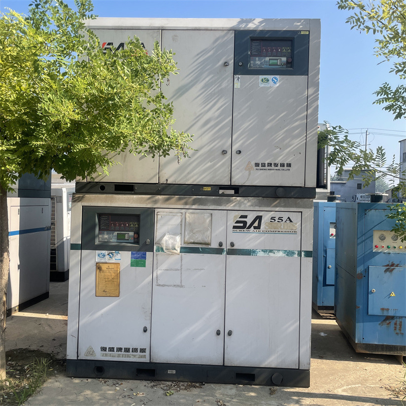 二手空压机 不锈钢75A空气压缩设备 螺杆式变频压缩设备