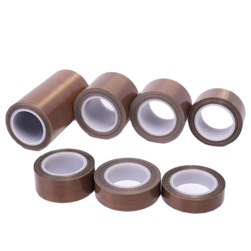 Cinta de teflón en stock Cinta de tela de alta temperatura de teflón ignífugo cinta de aislamiento de alta temperatura al por mayor