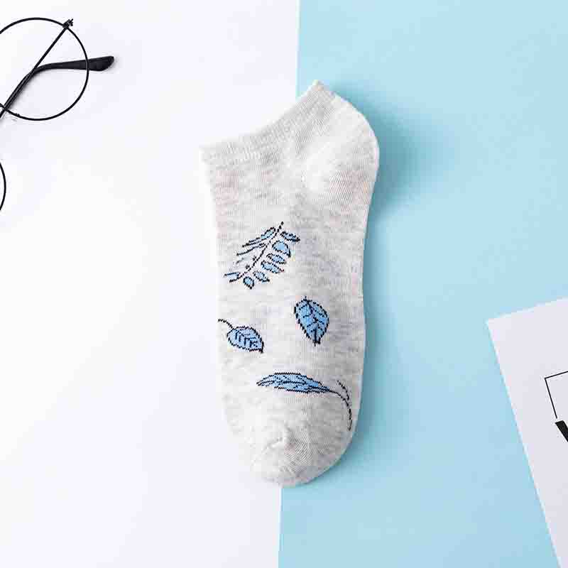 short polyester cotton low-cut socks 10-pairs nihaostyles clothing wholesale NSASW74706