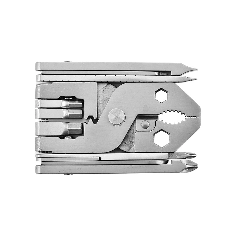 Folding travel universal screwdriver stainless steel