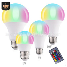 LED�b�����ݟ�rgb�ܰ��X���ݟ��߲��{�������׃ɫ��E27���ݿڟ�