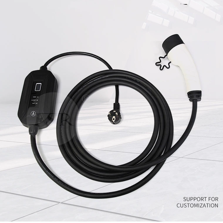 Европейский стандарт 16А новое зарядное автомобильное зарядное устройство BYD BAIC домашняя портативная автомобильная зарядка захватывающая свая