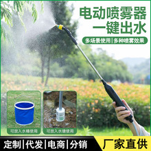 电动喷雾器园艺用品小型专用锂电喷枪家用浇花浇水神器自动喷水壶