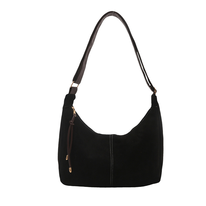 Bolsa de seda de gran capacidad otoño y invierno nuevo ocio simple bolso de mujer de viaje de trabajo de hombro único retro bolso de mochila