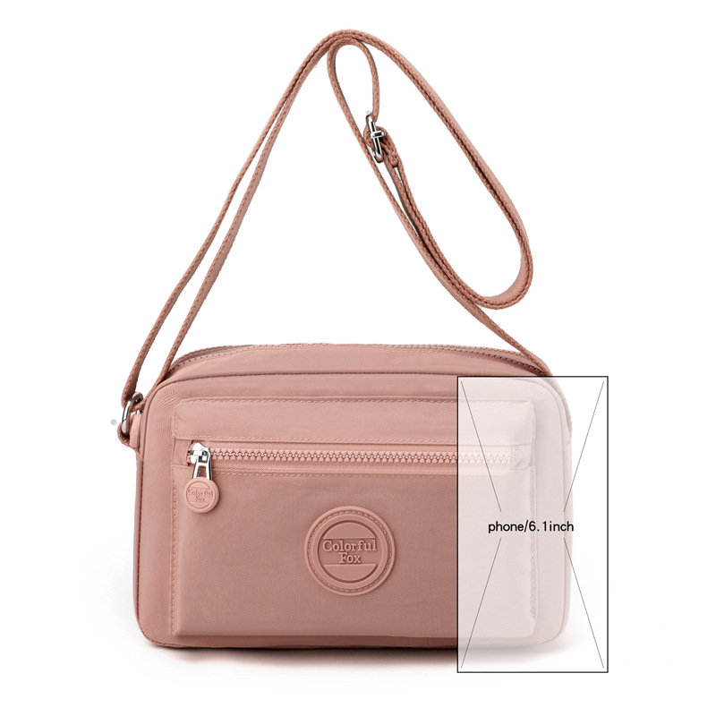 Colorful Fox new macaron color shoulder for women, fashionable and trendy crossbody bag, multi-layer phone bag_voghion.com