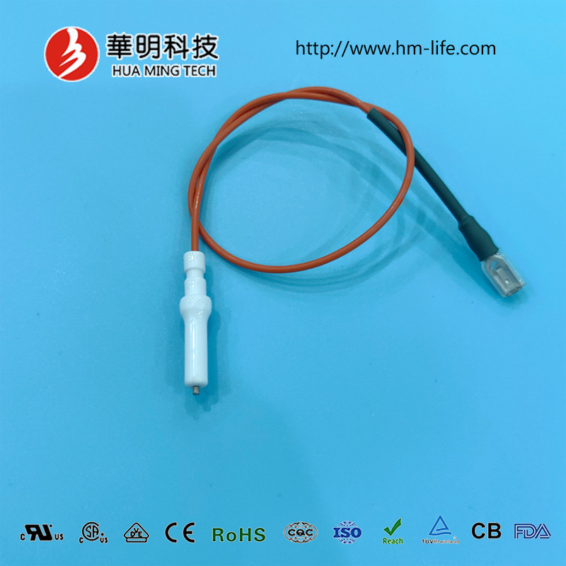 Gas Stove Universal Ignition Needle Gas Stove Sensor Needle Universal Copper Sleeve Ceramic Ignition Rod Ignition Sensor Probe