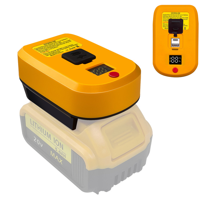 Converter 65W Lithium Battery Charger Adapted to 18V Makita Bosch Dewei Miwaki Battery with Usb/Ubsc Converter 65W Lithium Battery Charger Adapted to 18V Makita Bosch Dewei Miwaki Battery with Usb/Ubsc