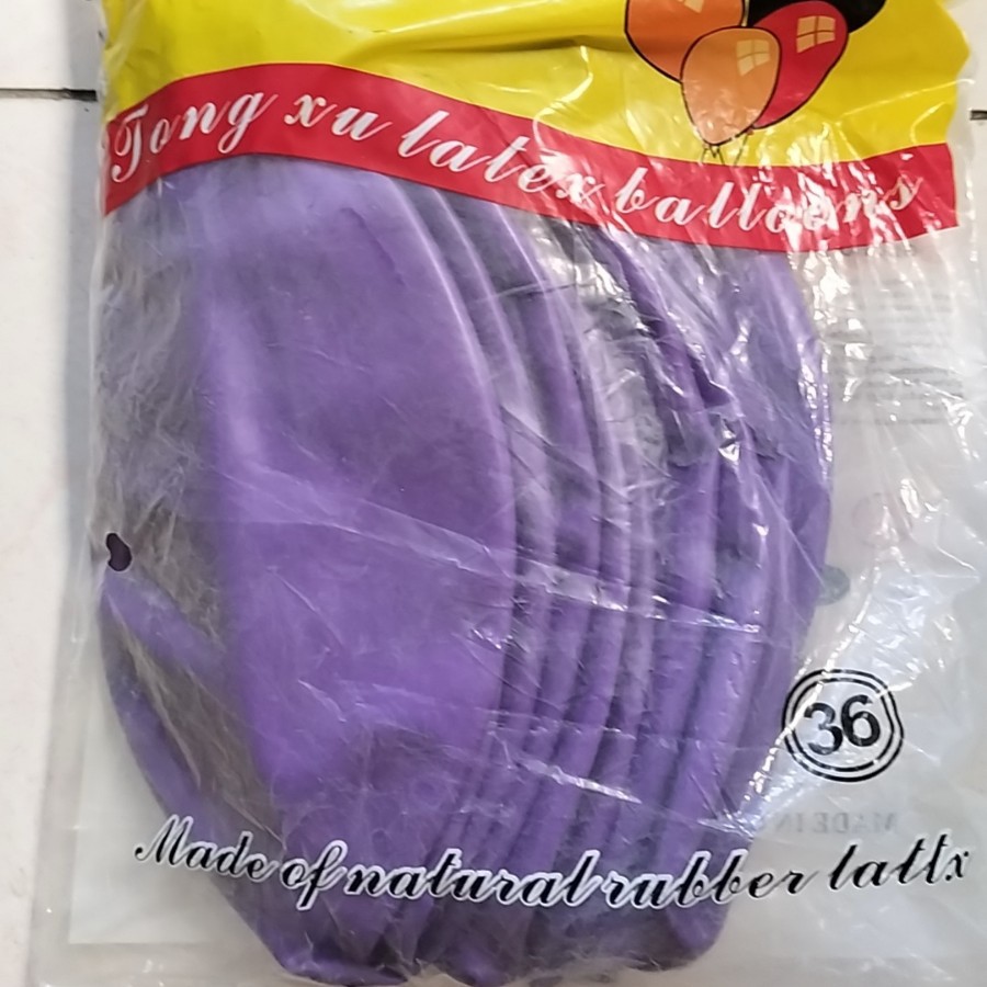 Perfect round 36 дюймов 35г фиолетовый (10 штук в упаковке) Perfect round