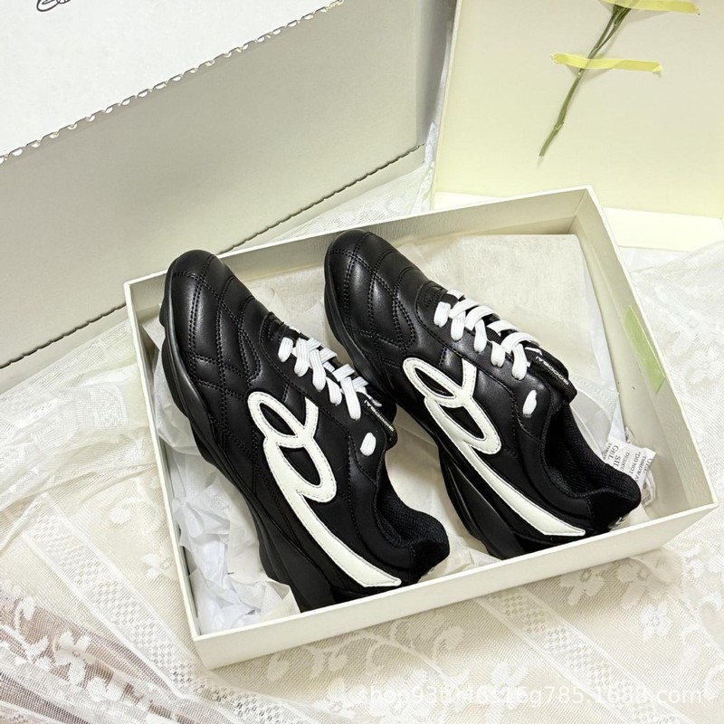 Bai Jingting の同じスタイルの Goodbai ローミングシューズ女性用 2025 新しい黒の道徳訓練靴レトロスポーツとレジャーランニングシューズ|undefined