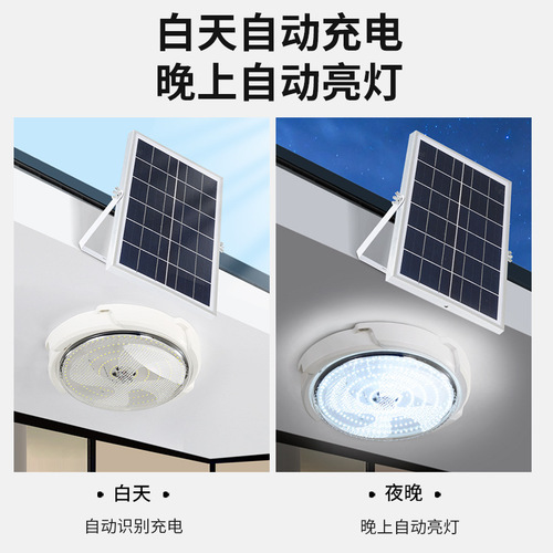  New Solar LED Pendant Light for Home Lighting, Indoor Living Room, Balcony, Outdoor Courtyard, Entranceway Lantern