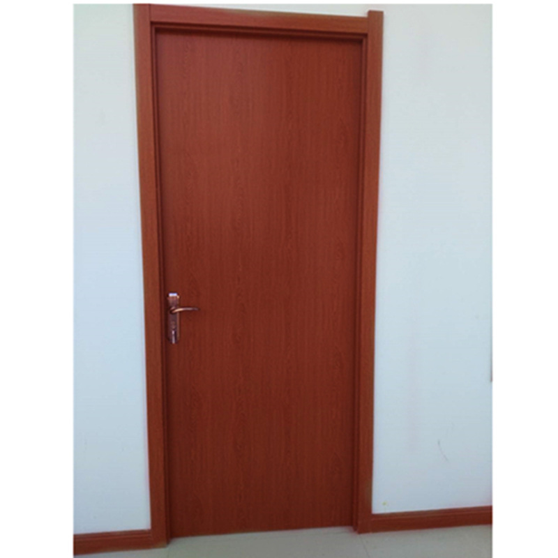 Wood Grain Transfer Resin Door, Model Ss7751, Simple Appearance, Flame Retardant and Moisture-Proof, Supplied by Jumeng Manufacturer, Flat Opening