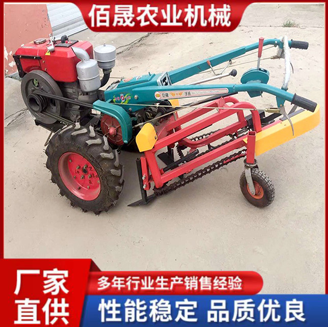 佰晟工厂手扶花生收获机 链条花生收割机 刨花生机 量大从优