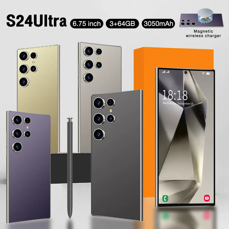 (Торговля через границу), S24, мобильный телефон, S24 Ultra, (Физические характеристики), 4G, Android, 64G