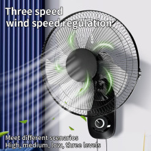 外貿出口16寸遙控壁扇家用壁掛式風扇16 INCH WALL FAN