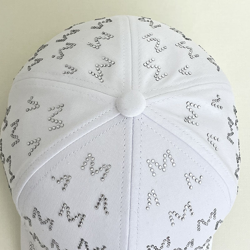 Pomladni in jesenski modni klobuk z račjim jezikom, poletni, vsestranski, otroški vložki Hot Diamond, črka M, za prosti čas_voghion.com