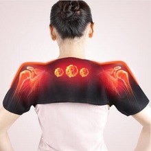 Tourmaline Self-heating Unisex Heat Therapy Pad Shoulder跨境