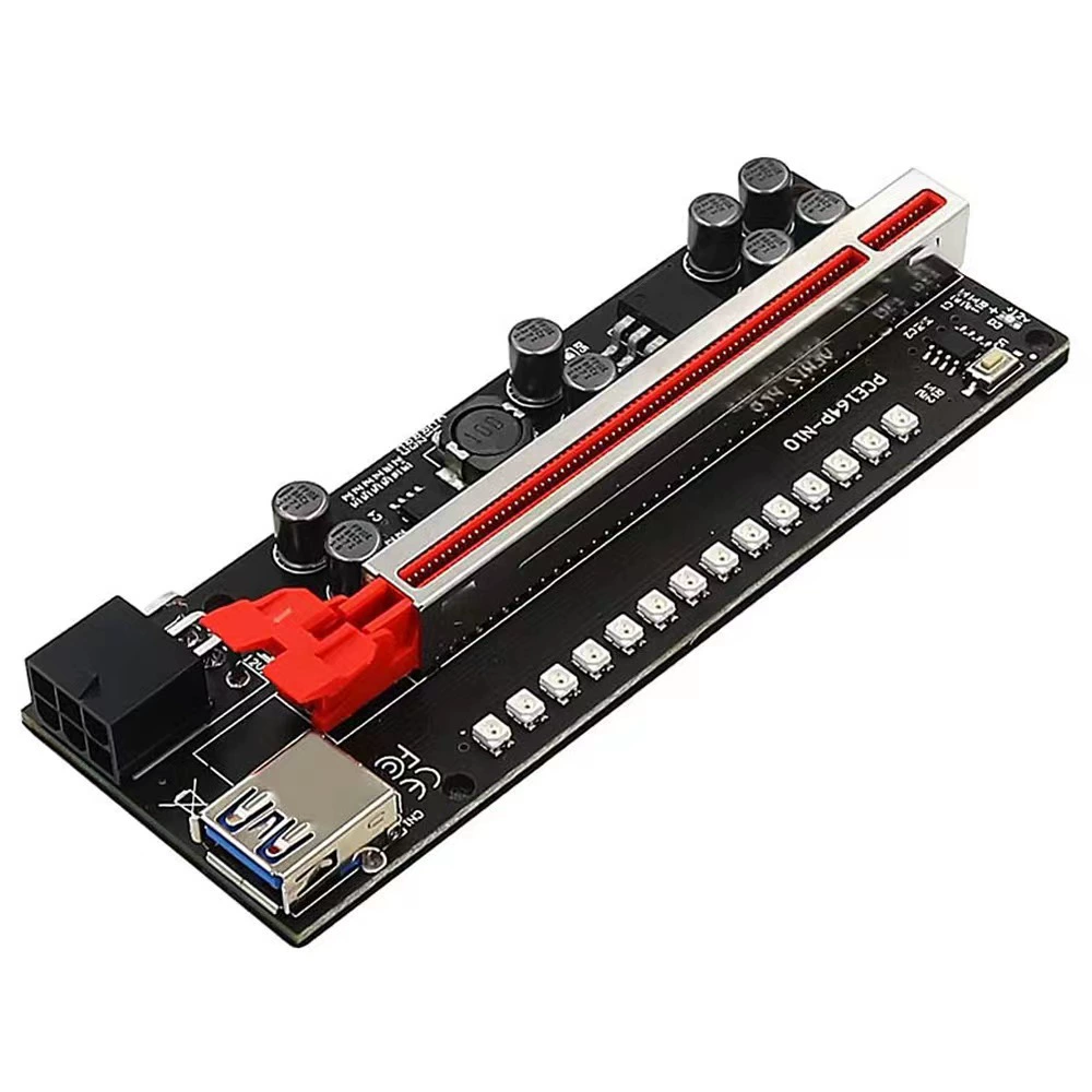 PCIE графическая удлинительная линия USB3.0 графическая карта PCI-E поворот проводки 1х до 16x вращение карта V011 V012PR