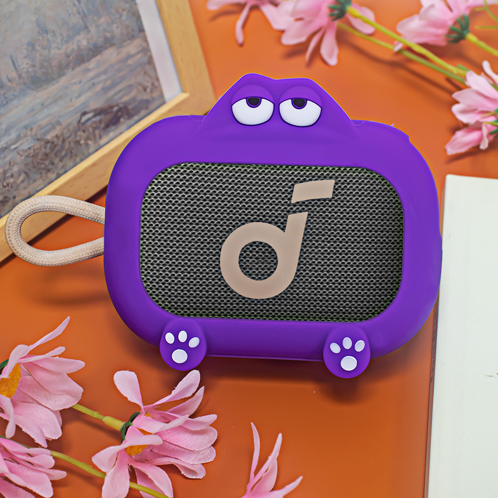 Suitable for Anker Soundcore Select 4 Go small square Bluetooth speaker silicone protective case