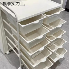 引き出し子供のおもちゃ収納ラックリビングルーム床置きスナック収納キャビネットベビーカー卸売可能