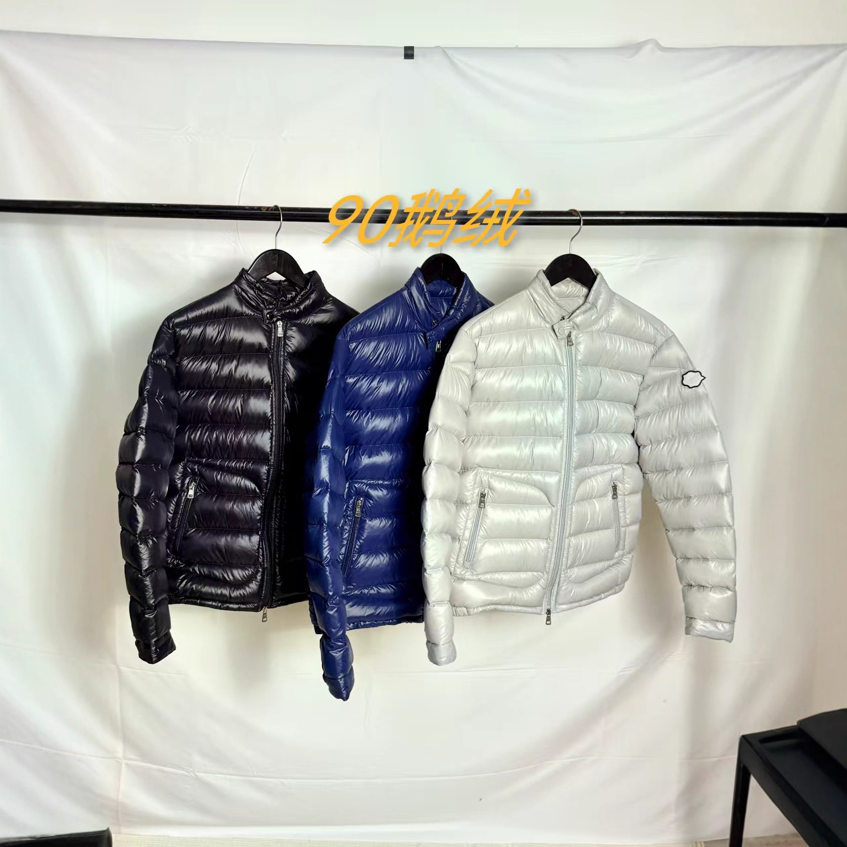 2025 Autumn and Winter New Model Duojia Ready-Made Original Standard Mengjia 06 Light and Thin Short Men's 90 Velvet down Jacket Jacket