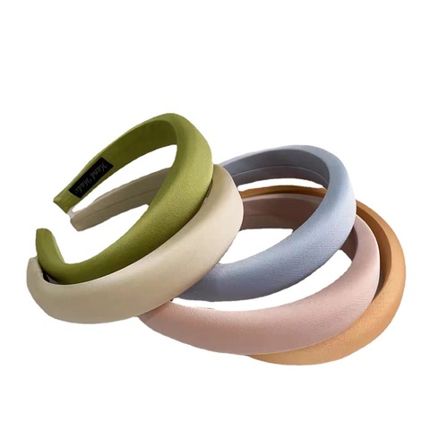  new high-ceiling Xu Hongdou's same style green hair hoop for women, versatile and high-end hair clip headband for going out