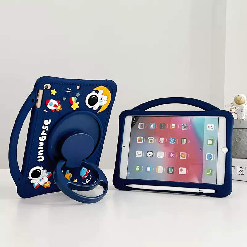 Apple, силиконовый мультяшный защитный чехол, коллекция 2021, 10.2 дюйма, 11 дюймов