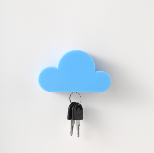 Cloud Key Strong Magnetic Force Non-Piercing Suspension Creative Home Key Storage Anti-Loss Promotional Gift
