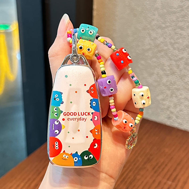For Ford Focus TPU Key Case Cartoon Pattern Monster Mondeo Erez Protective Case Buckle