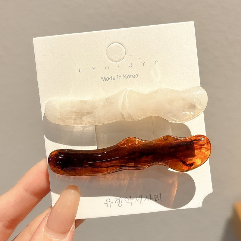 多巴胺可爱发夹女刘海侧边碎发夹子精致高级感发卡鸭嘴夹发饰头饰|undefined