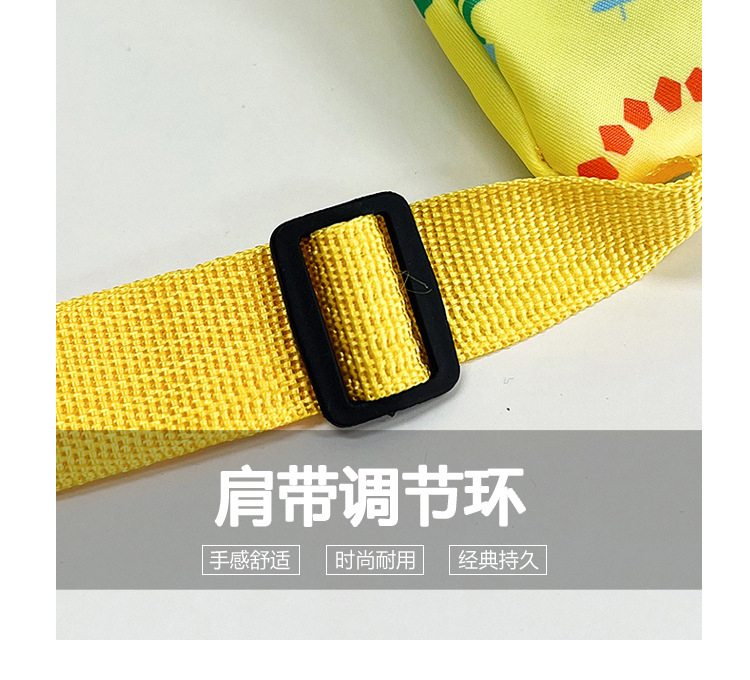 Fashionable boy and girl waist bags, trendy gift bags, children's chest bags, new cartoon dinosaur unicorn single-shoulder crossbody bags undefined