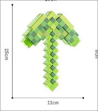 Square pixel water gun-random draft