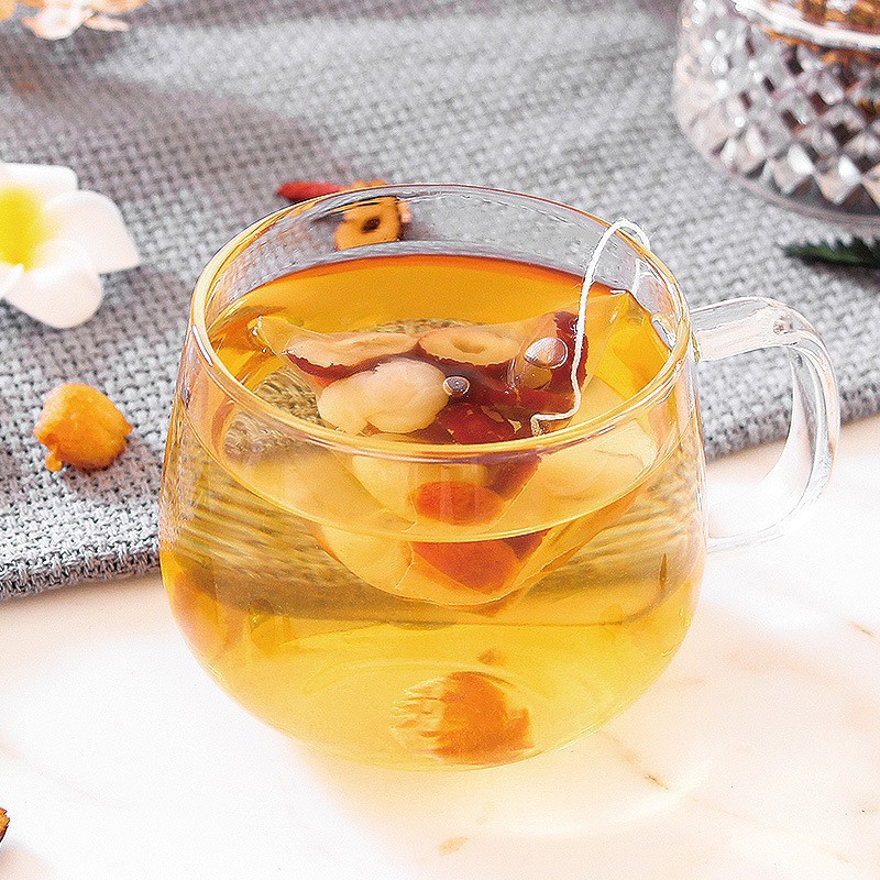Sanfu Ginger Jujube Tea with Goji Berry Triangle Tea Bags Sugar Free Cold Brew 50g 10 Bags specifications