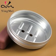 定制来样适配铝罐铝盖化妆品开模打孔密封盖适配透明塑料瓶铝盒