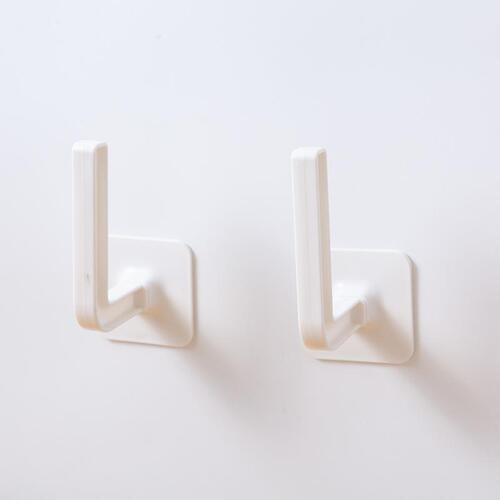 No-punch hooks, strong adhesive hangers, wall-mounted, kitchen and bedroom door behind clothes, seamless adhesive hooks