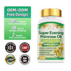 Evening Primrose  Oil 月见草软胶囊 Promotes Women's Health
