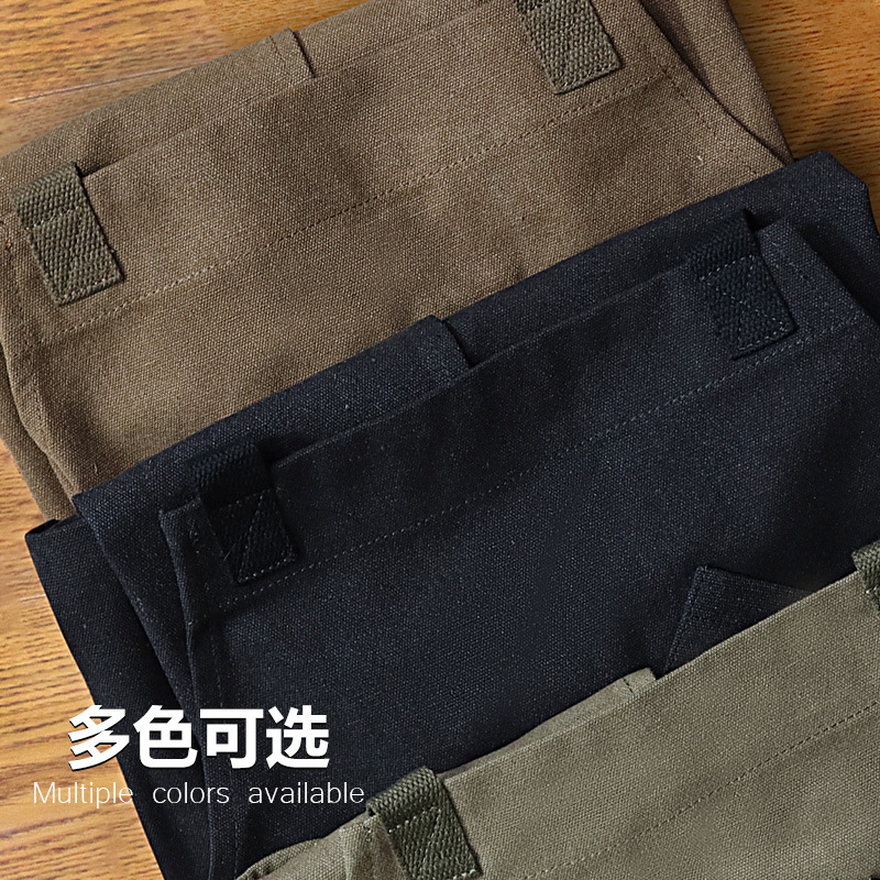 Transfronterizo Amazon engrosado lona delantal jardinería electricista carpintería ropa de trabajo hogar cocina delantal logo personalizado