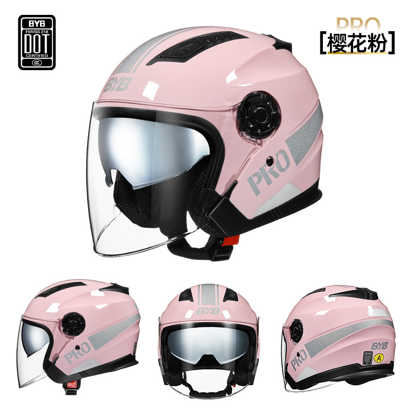 Motuoche Motorcycle Helmet Electric Vehicle Helmet for Men and Women (Motosiklet kaskı (dəbilqə)) - earmuffs-removable-and-washable-built-in-bluetooth-slot
