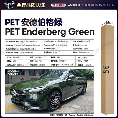 Auto Color Change Film – of Man Emerald Agate Green - pet-andersberg-green-65-series152-165m