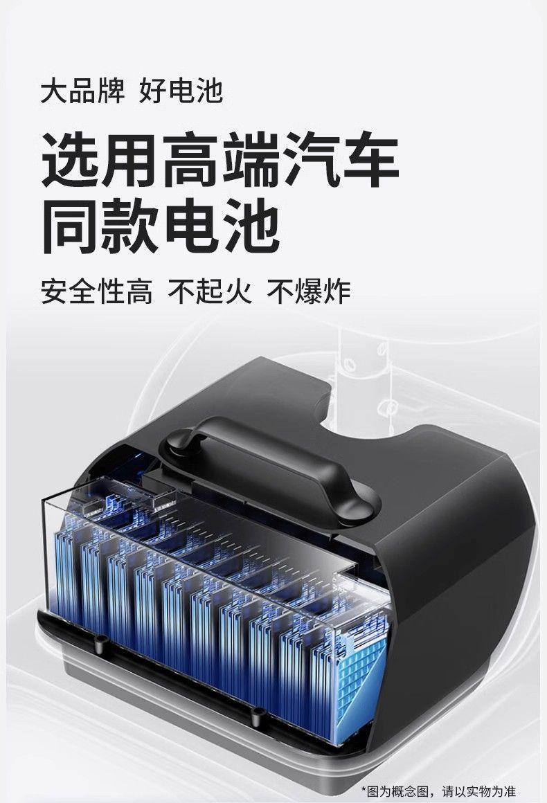 Folding Mobility Scooter for the Elderly, Compact, Lightweight, Convenient, Small Four-Wheel Anti-Rollover Lithium Battery Electric Scooter