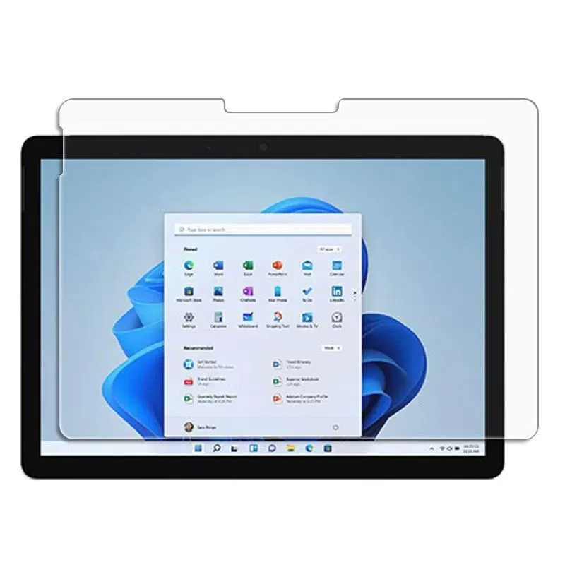 Подходящая для Microsoft Surface GO3 плоская закаленная пленка GO2/1 полноэкранная высокое разрешение 10,5-дюймовая защитная пленка